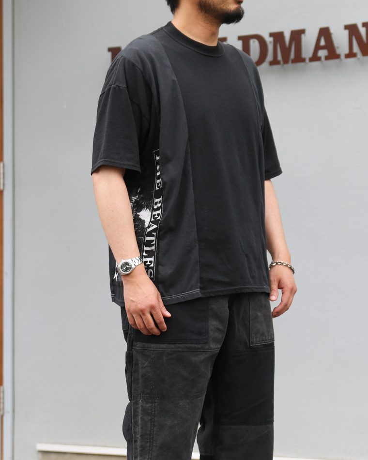 redad  MUSIC REMAKE WIDE S/S TEE  The Beatles
