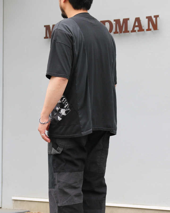 redad  MUSIC REMAKE WIDE S/S TEE  Bob Marley -2