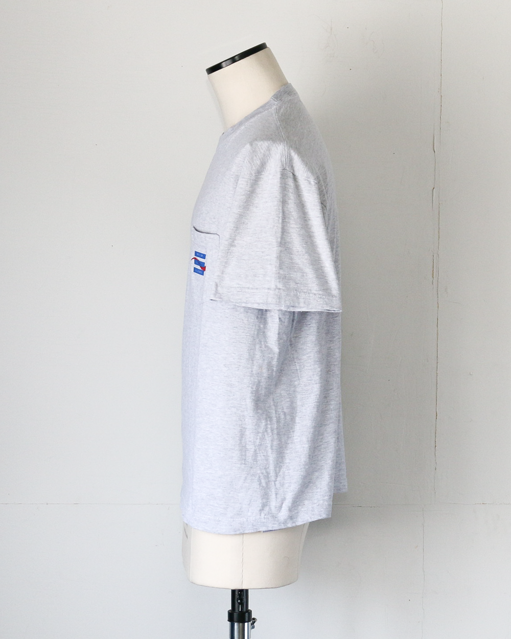 melple Pasadena Pocket Tee (MPC Stamp) Ash