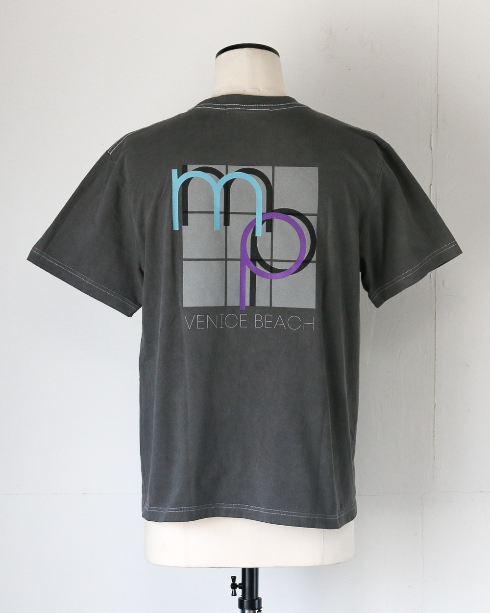 melple Pasadena Pocket Tee (VENICE) Black