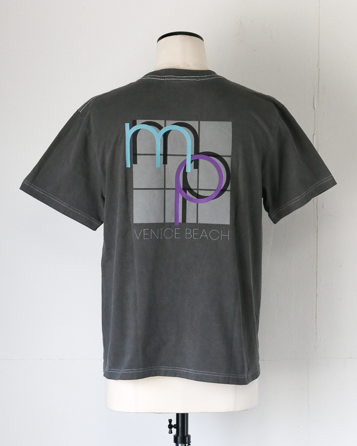 melple Pasadena Pocket Tee (VENICE) Black
