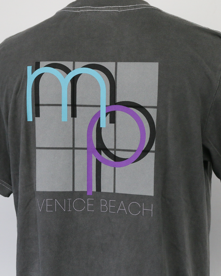 melple Pasadena Pocket Tee (VENICE) Black