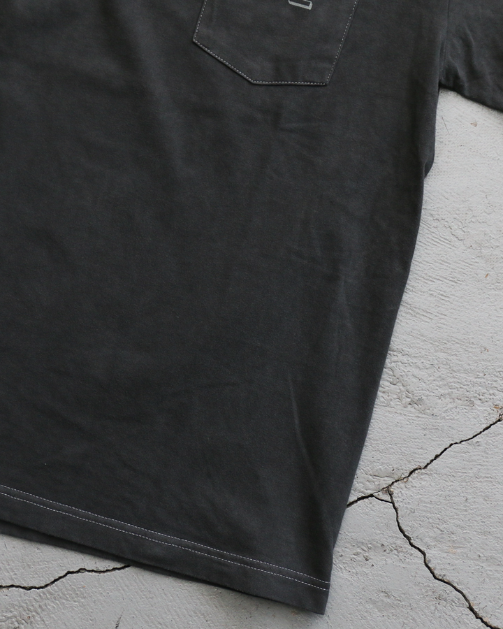 melple Pasadena Pocket Tee (VENICE) Black