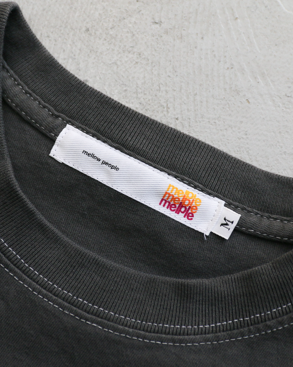 melple Pasadena Pocket Tee (VENICE) Black