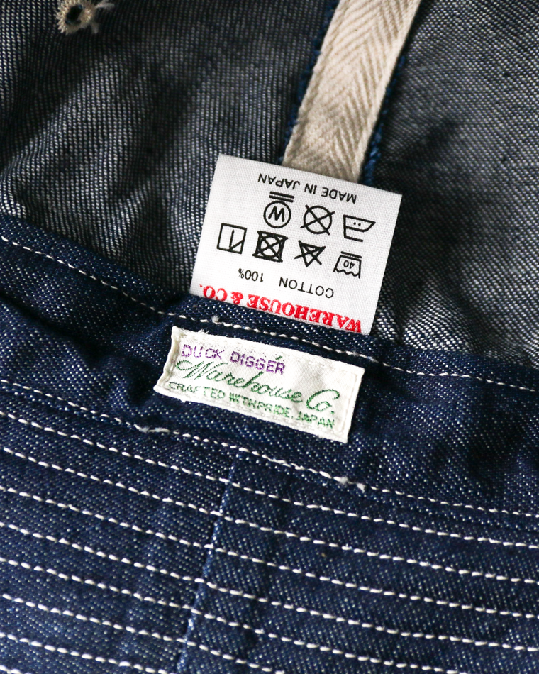 WAREHOUSE ウエアハウス Lot 5200 DENIM ARMY HAT
