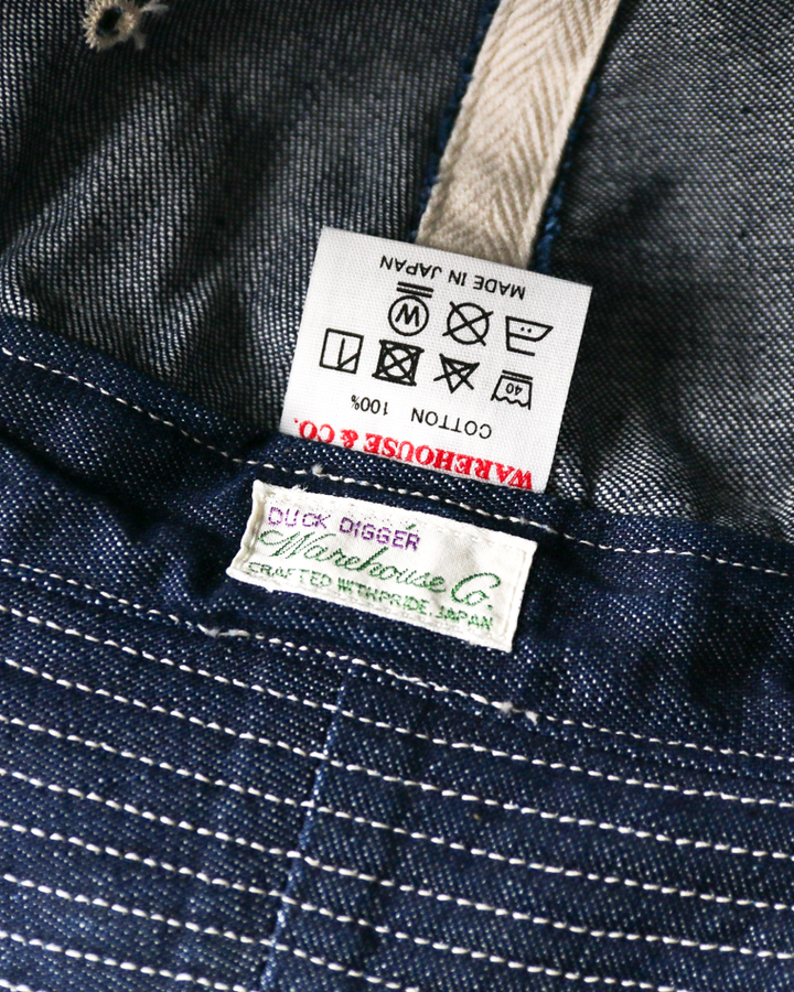 WAREHOUSE ウエアハウス Lot 5200 DENIM ARMY HAT