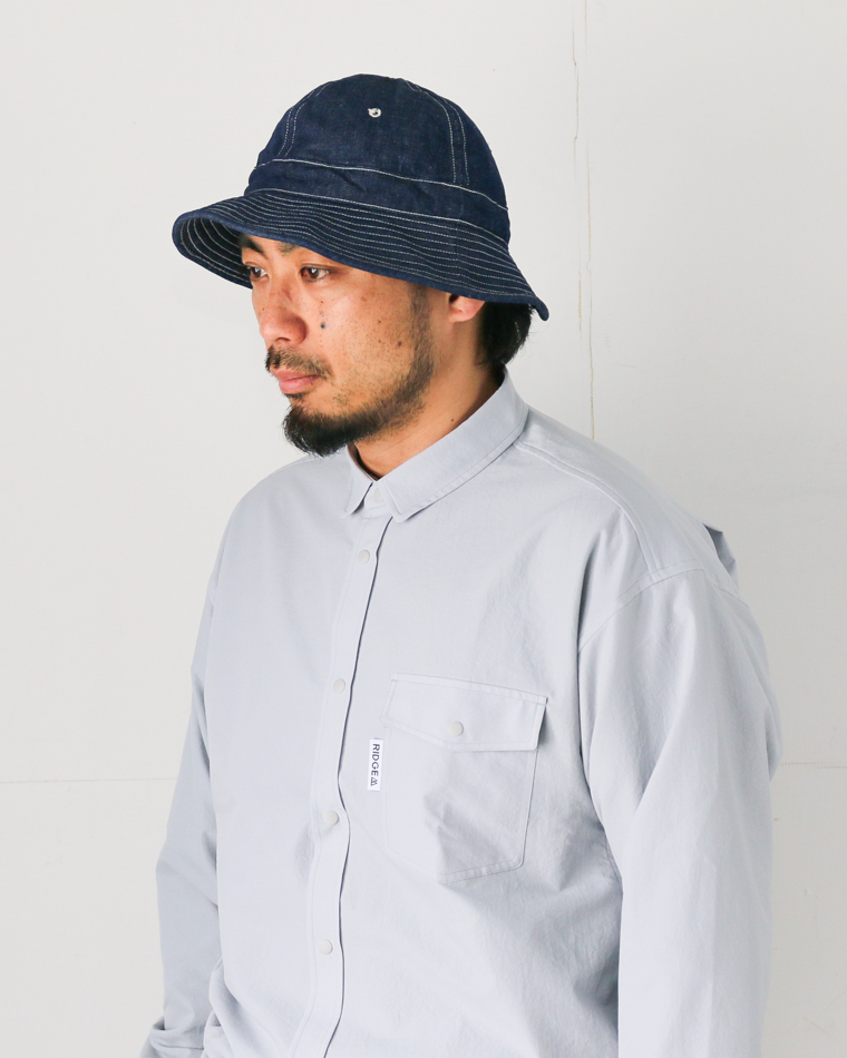 WAREHOUSE ウエアハウス Lot 5200 DENIM ARMY HAT