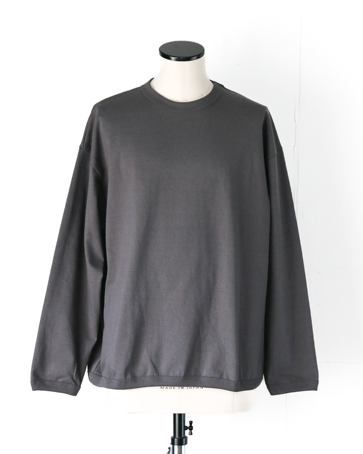 melple メイプル The American Ringer L/S Tee Charcoal