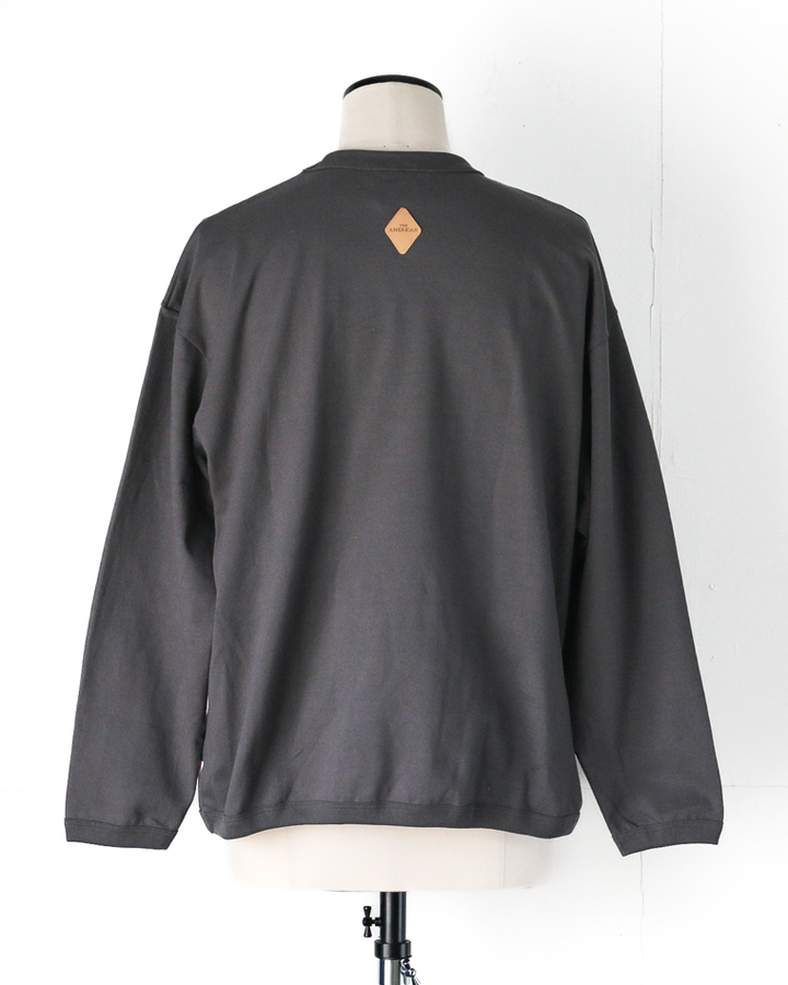 melple メイプル The American Ringer L/S Tee Charcoal