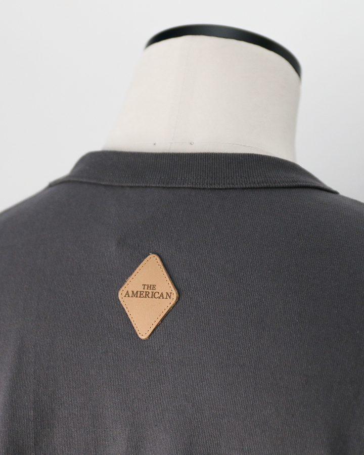 melple メイプル The American Ringer L/S Tee Charcoal