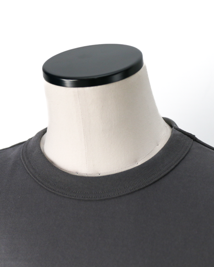 melple メイプル The American Ringer L/S Tee Charcoal
