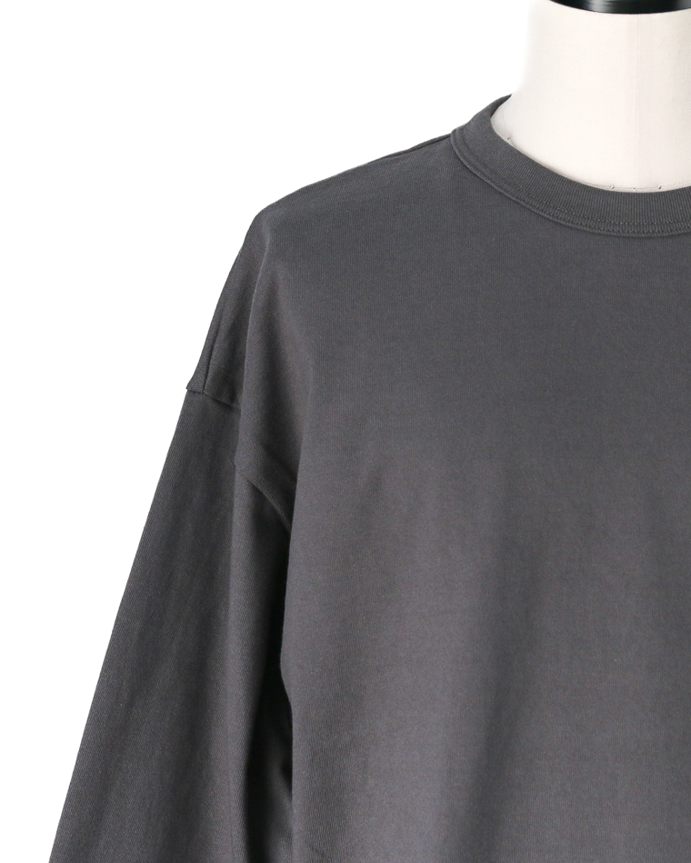 melple メイプル The American Ringer L/S Tee Charcoal