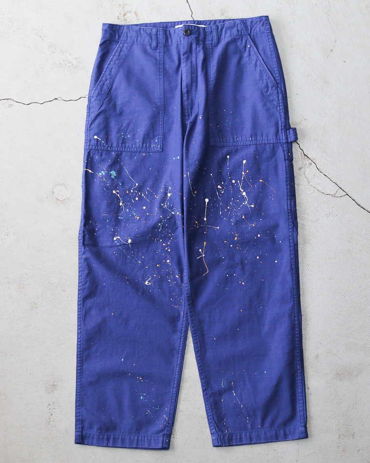 melple Carpenter Pants Painted La Blue