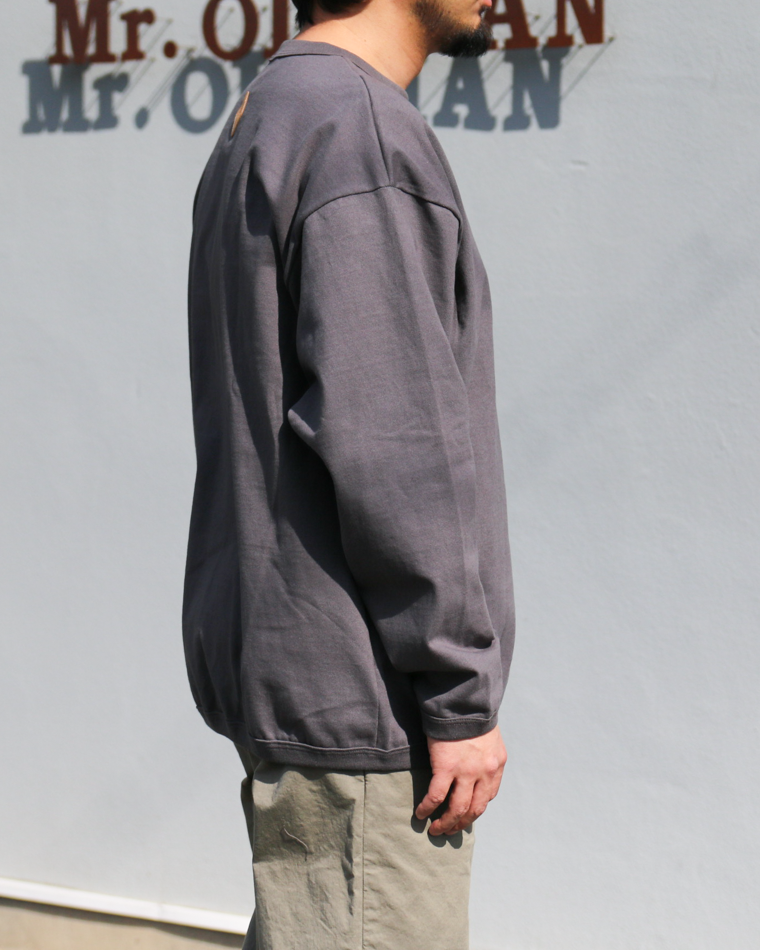 melple メイプル The American Ringer L/S Tee Charcoal