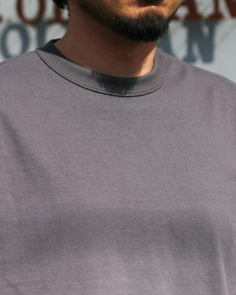 melple メイプル The American Ringer L/S Tee Charcoal