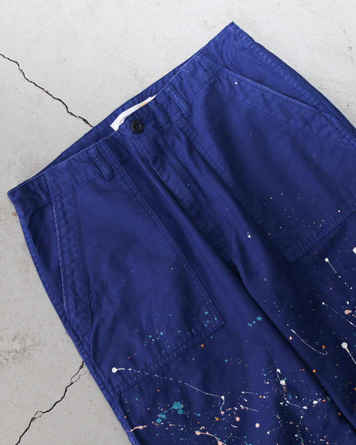 melple Carpenter Pants Painted La Blue