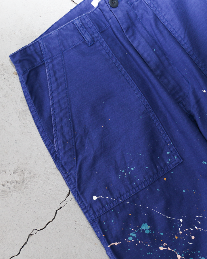 melple Carpenter Pants Painted La Blue