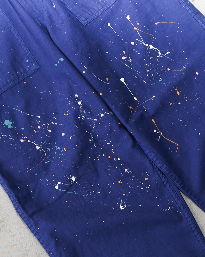 melple Carpenter Pants Painted La Blue