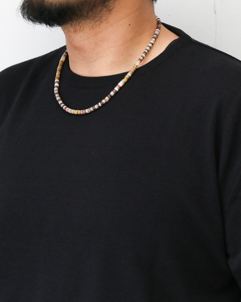 NATIVE AMERICAN SOUVENIRS JEWERLY Santo Doming Beads Necklace 50cm