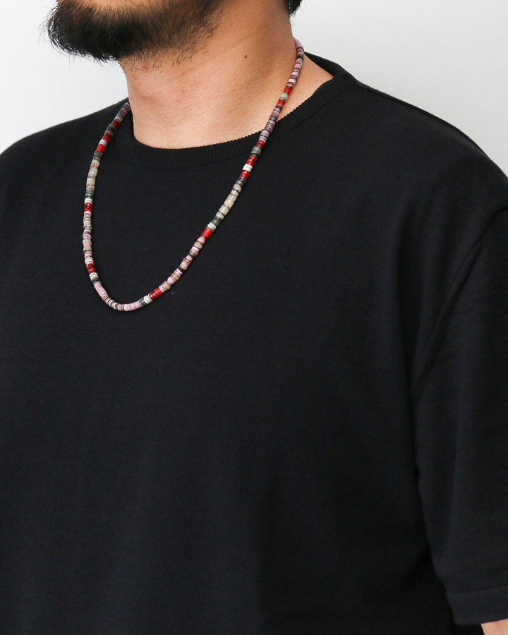 NATIVE AMERICAN SOUVENIRS JEWERLY Santo Doming Beads Necklace 60cm
