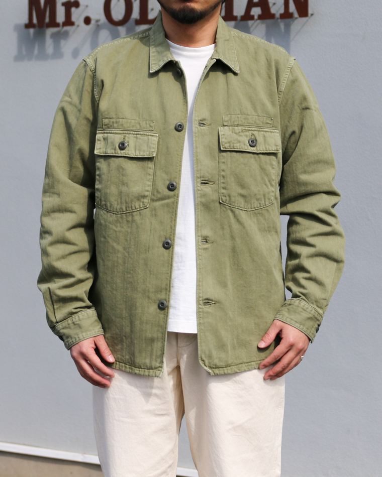 FOB factory エフオービーファクトリー F2461 HBT FATIGUE JKT Olive