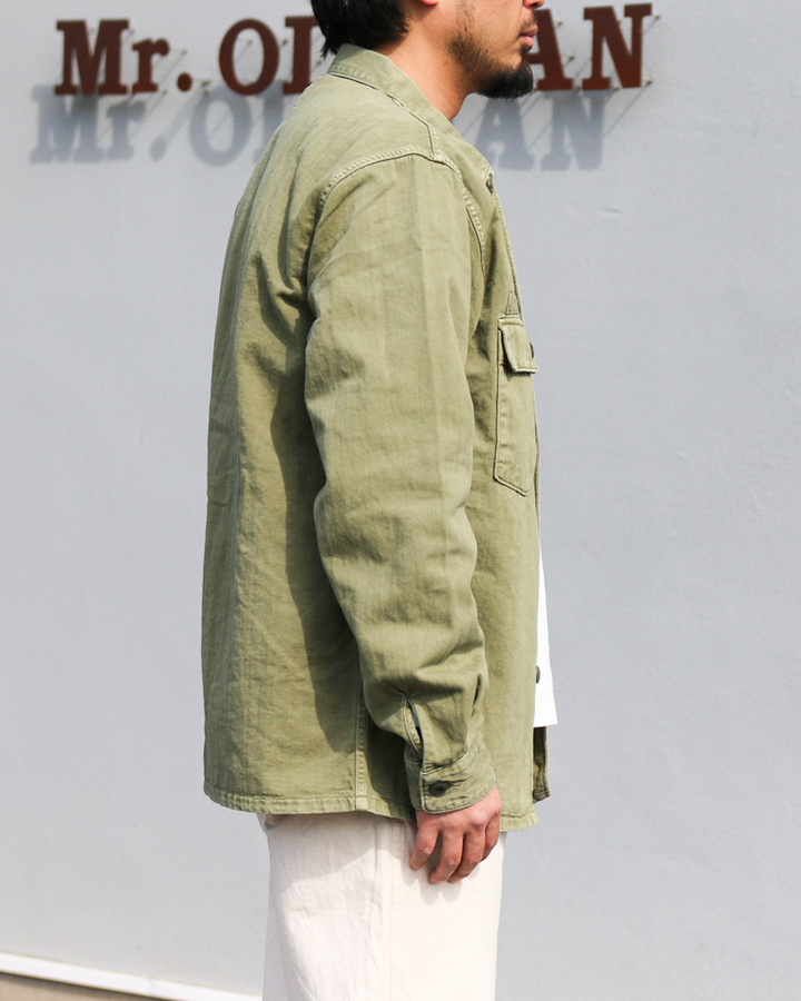 FOB factory エフオービーファクトリー F2461 HBT FATIGUE JKT Olive