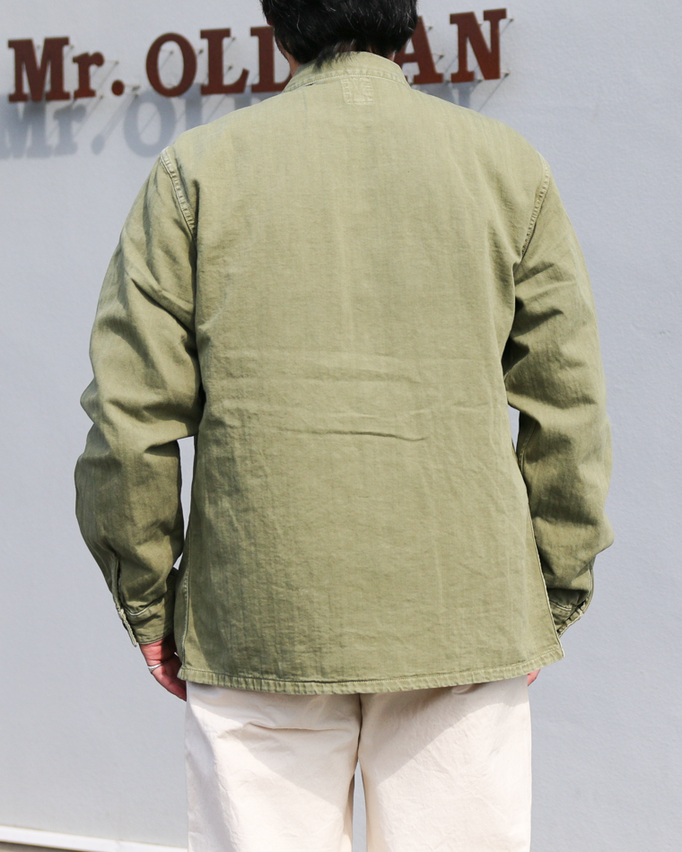 FOB factory エフオービーファクトリー F2461 HBT FATIGUE JKT Olive
