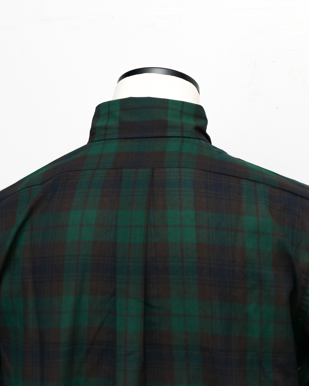 WORKERS Modified BD Shirt, Indian Madras Black Watch