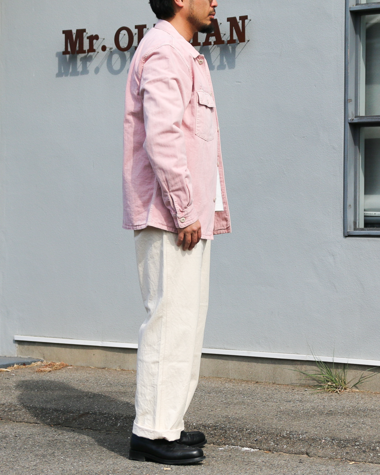 FOB factory エフオービーファクトリー F2461 HBT FATIGUE JKT Pink