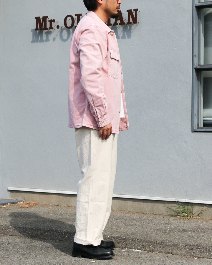 FOB factory エフオービーファクトリー F2461 HBT FATIGUE JKT Pink