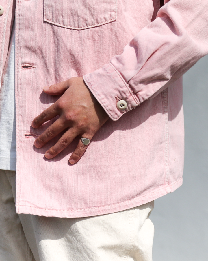 FOB factory エフオービーファクトリー F2461 HBT FATIGUE JKT Pink