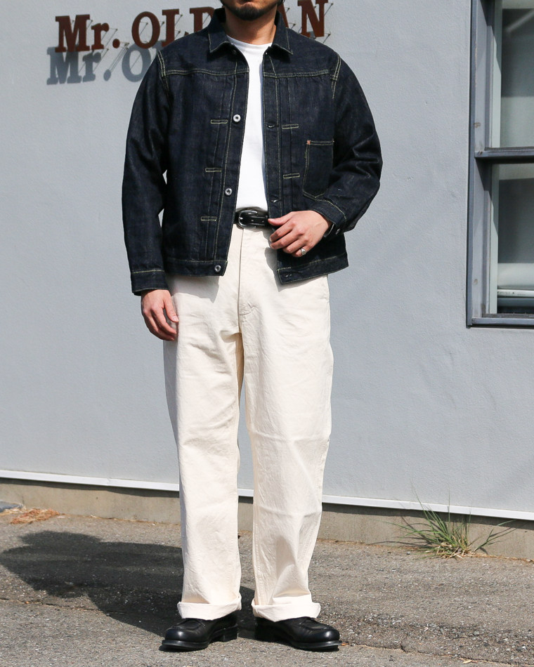 FOB factory エフオービーファクトリー F2460 ROCKY SELVEDGE WW2 DENIM BLOUSE