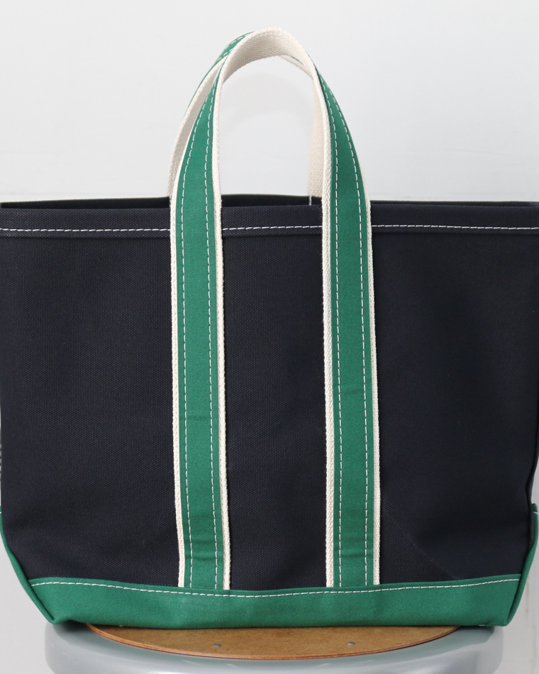 WORKERS ワーカーズ Deluxe Tote Bag/ Dark Navy Body x Green Handle