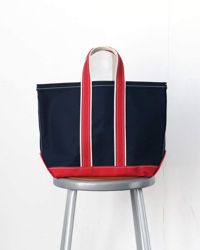 WORKERS ワーカーズ Deluxe Tote Bag/ Navy Body x Red Handle