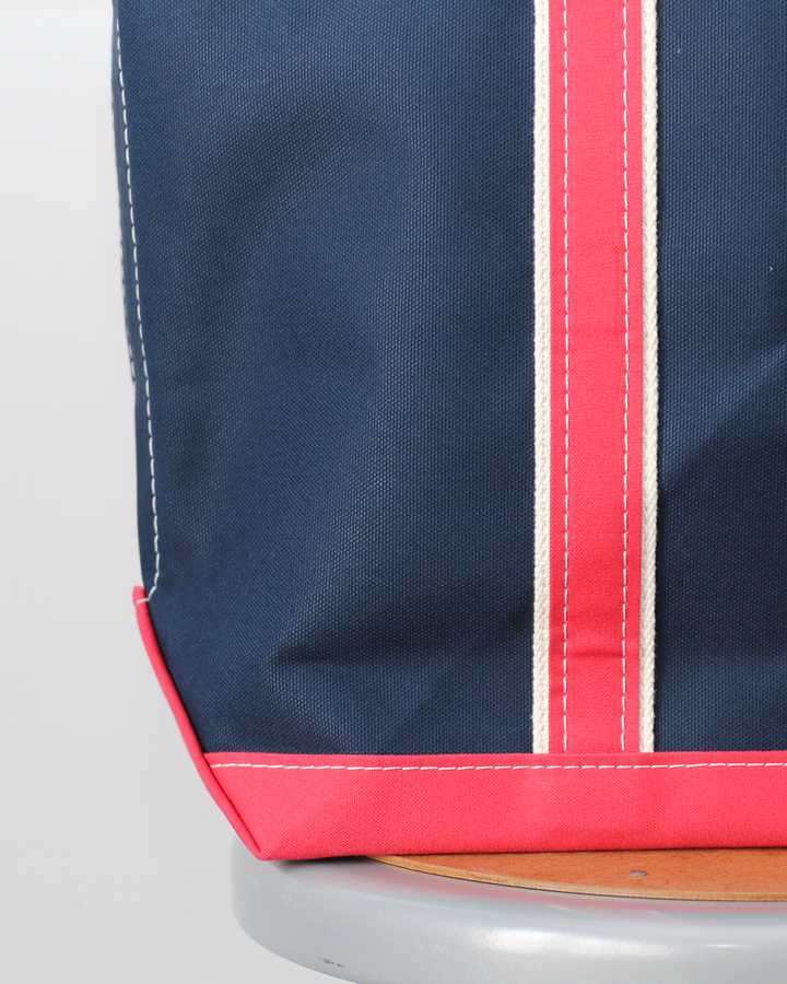 WORKERS ワーカーズ Deluxe Tote Bag/ Navy Body x Red Handle