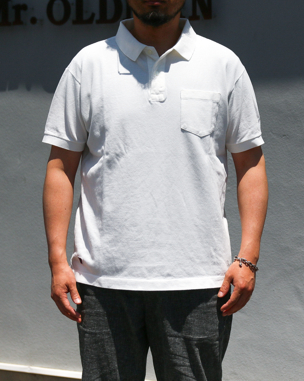 WORKERS Modified Fit Polo White