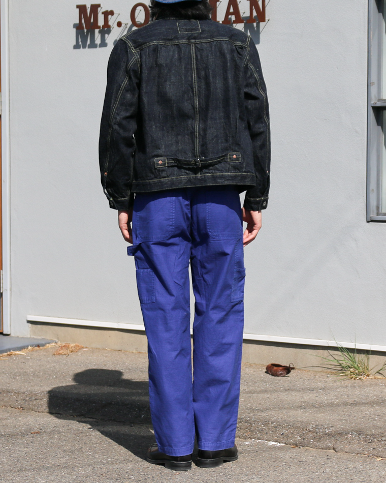 melple Carpenter Pants Painted La Blue