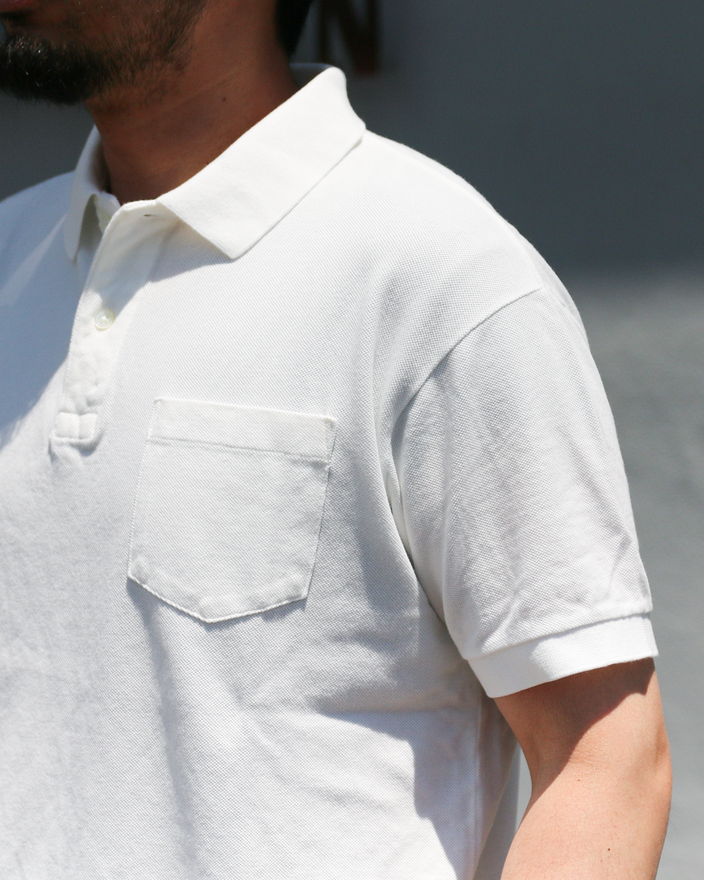 WORKERS Modified Fit Polo White