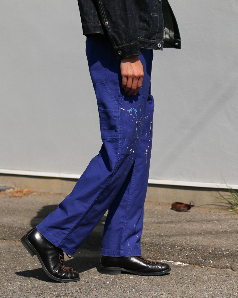melple Carpenter Pants Painted La Blue