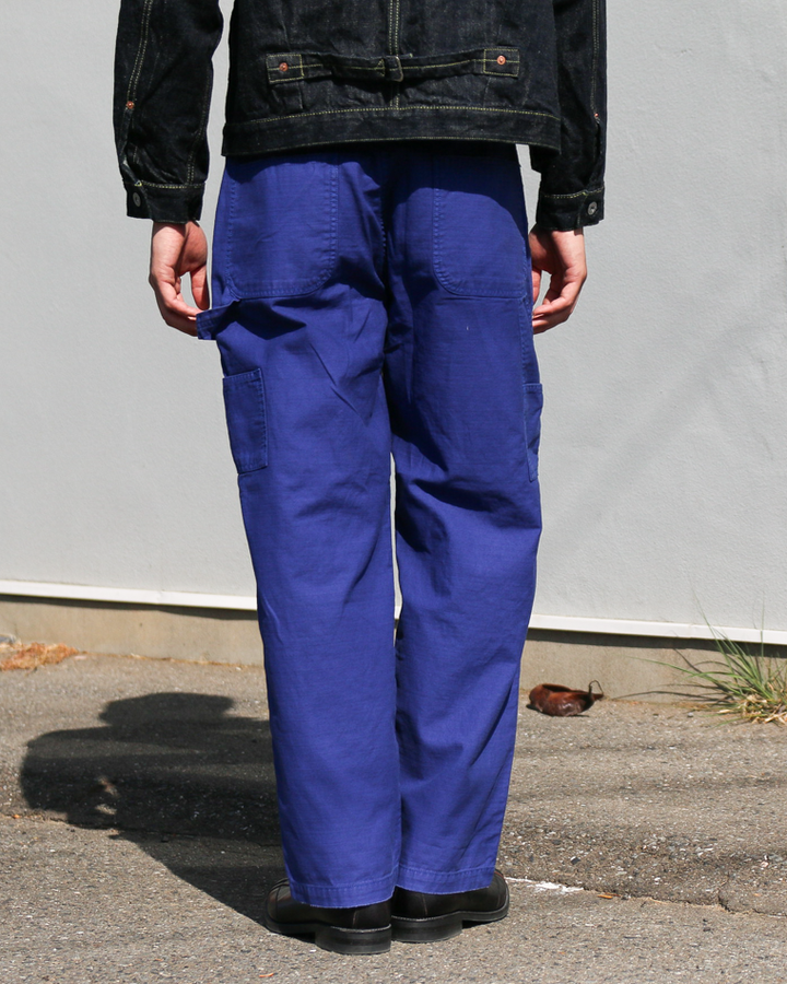 melple Carpenter Pants Painted La Blue
