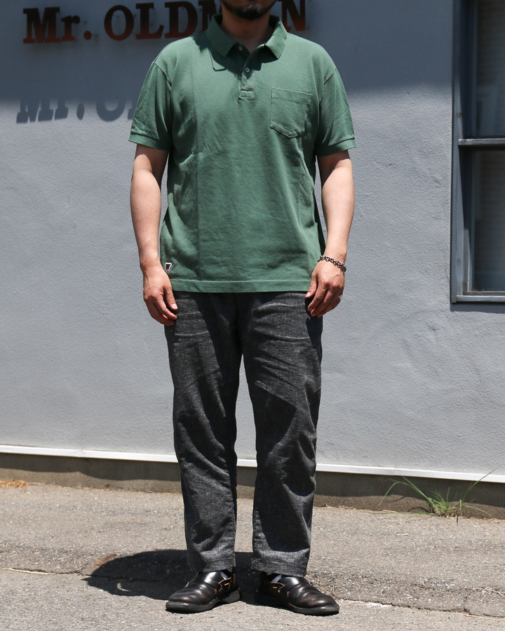 WORKERS Modified Fit Polo Forest Green