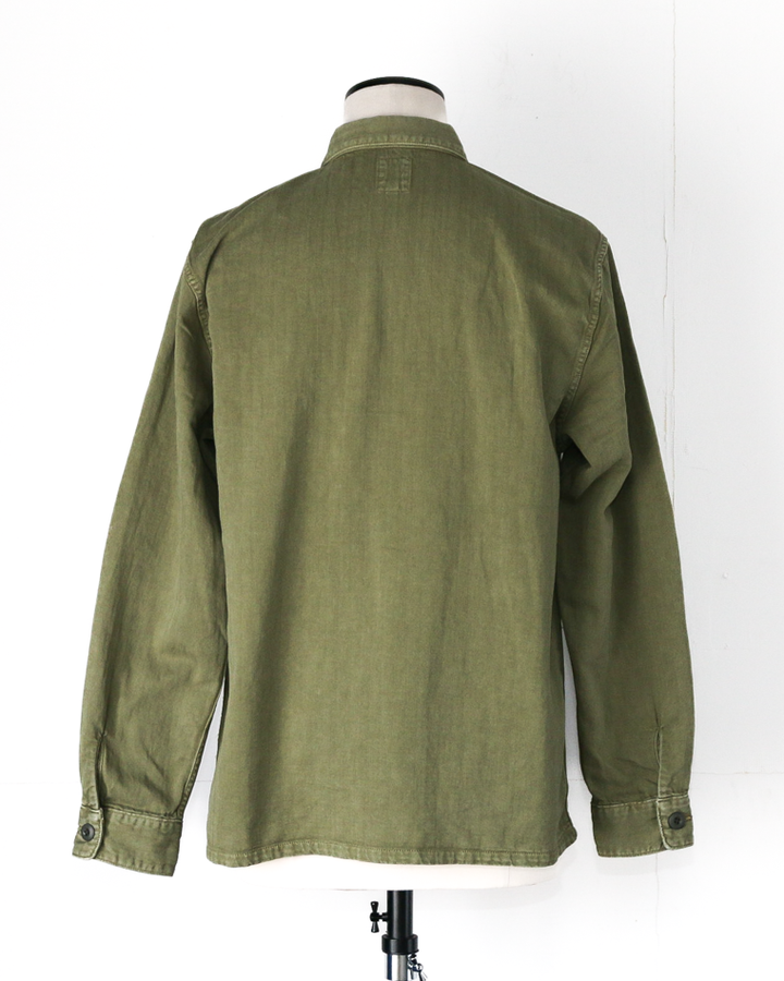 FOB factory エフオービーファクトリー F2461 HBT FATIGUE JKT Olive