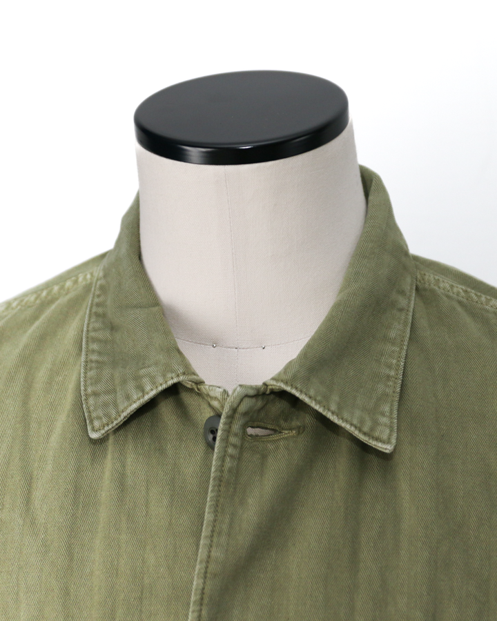 FOB factory エフオービーファクトリー F2461 HBT FATIGUE JKT Olive