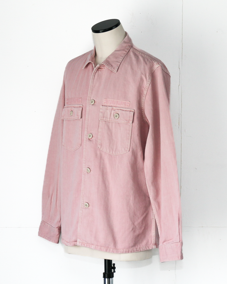 FOB factory エフオービーファクトリー F2461 HBT FATIGUE JKT Pink