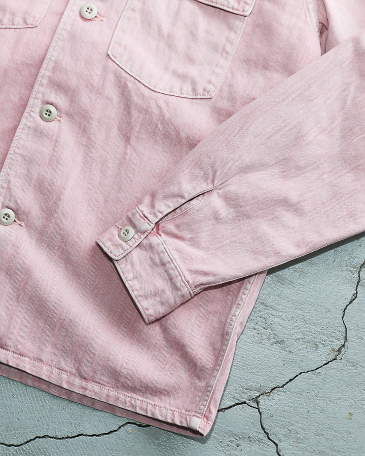 FOB factory エフオービーファクトリー F2461 HBT FATIGUE JKT Pink