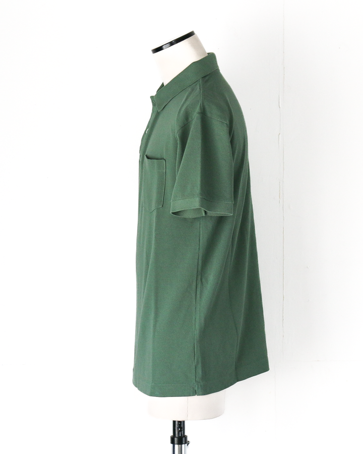 WORKERS Modified Fit Polo Forest Green