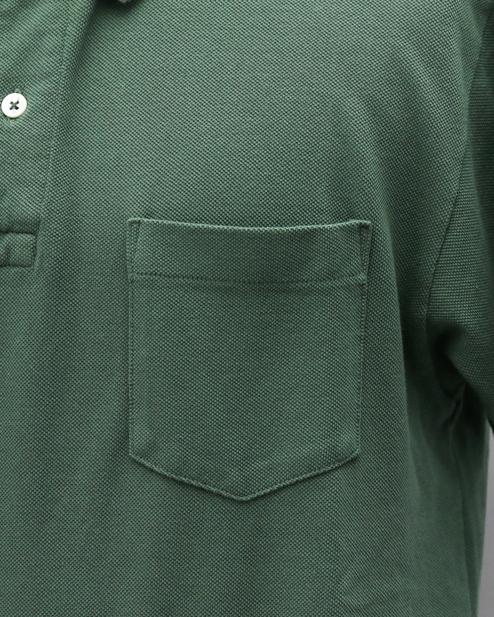 WORKERS Modified Fit Polo Forest Green