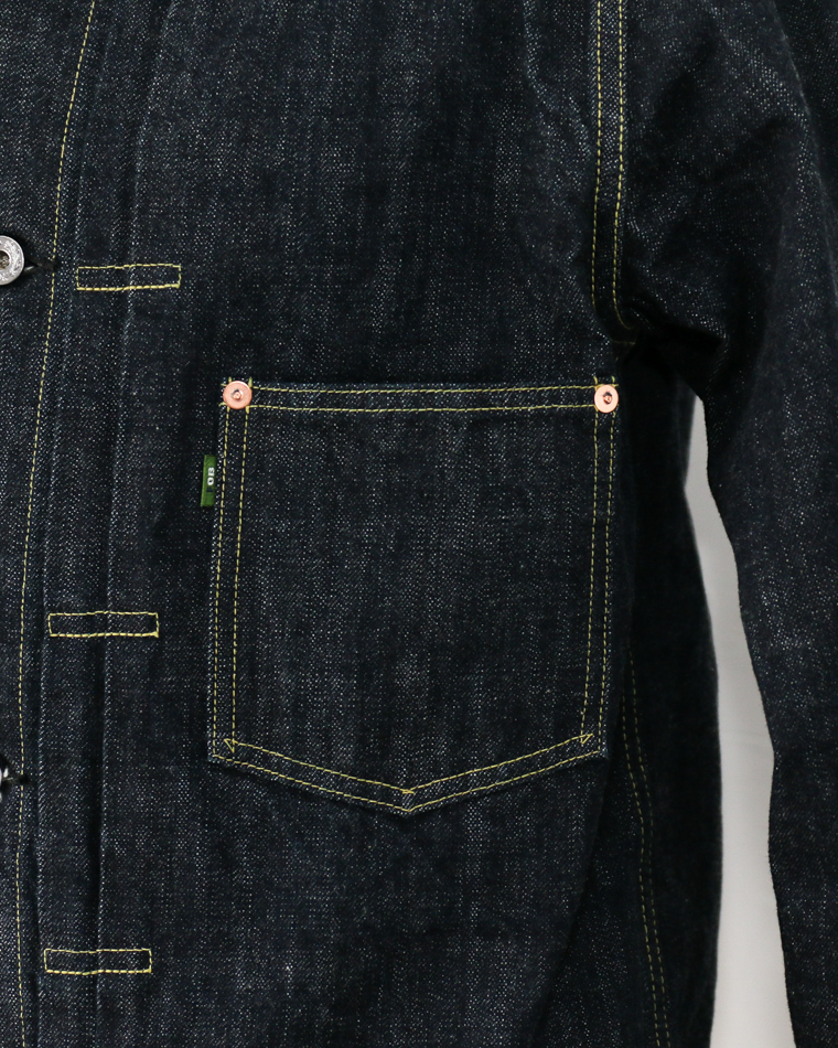 FOB factory エフオービーファクトリー F2460 ROCKY SELVEDGE WW2 DENIM BLOUSE