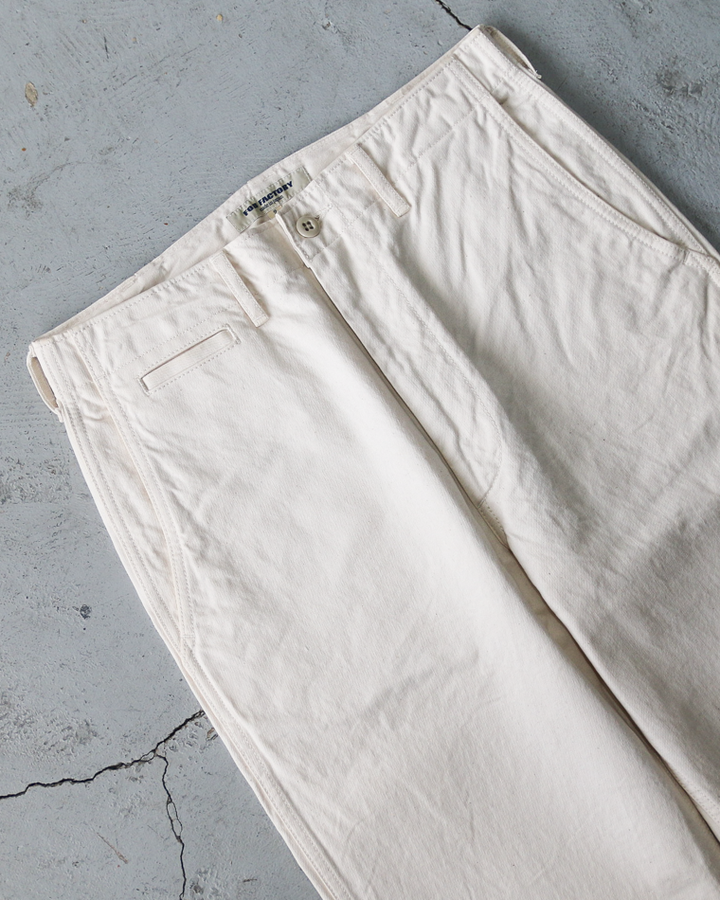FOB factory F0546 BIG CHINO Ecru