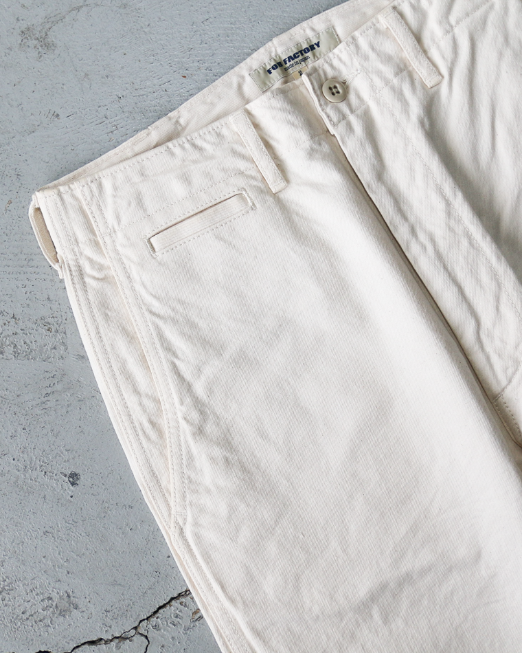 FOB factory F0546 BIG CHINO Ecru